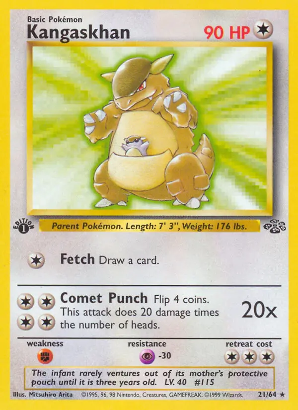 Kangaskhan, Jungle #21