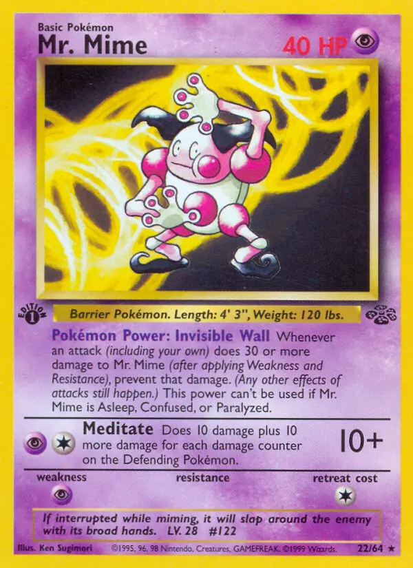 Mr. Mime, Jungle #22
