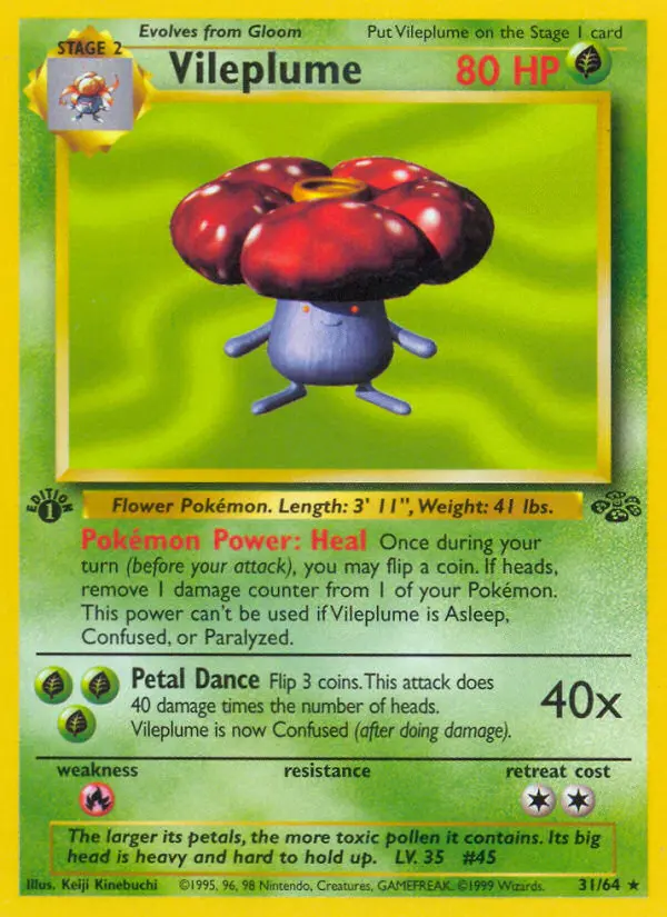 Vileplume, Jungle #31