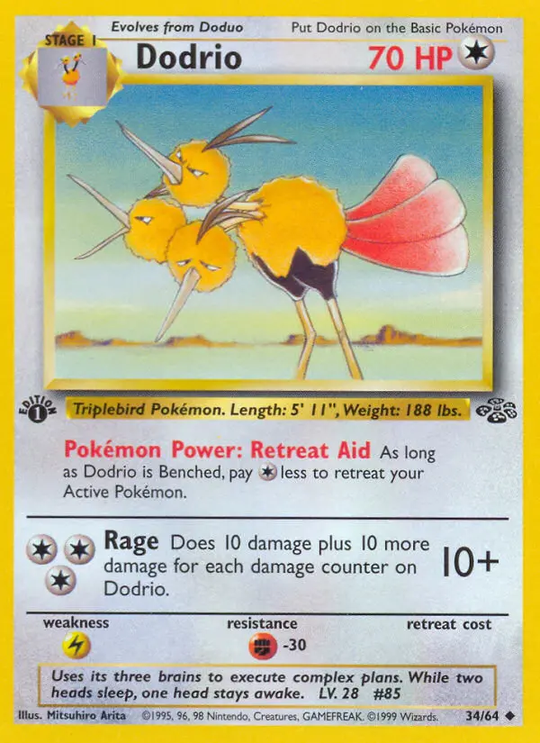 Dodrio, Jungle #34