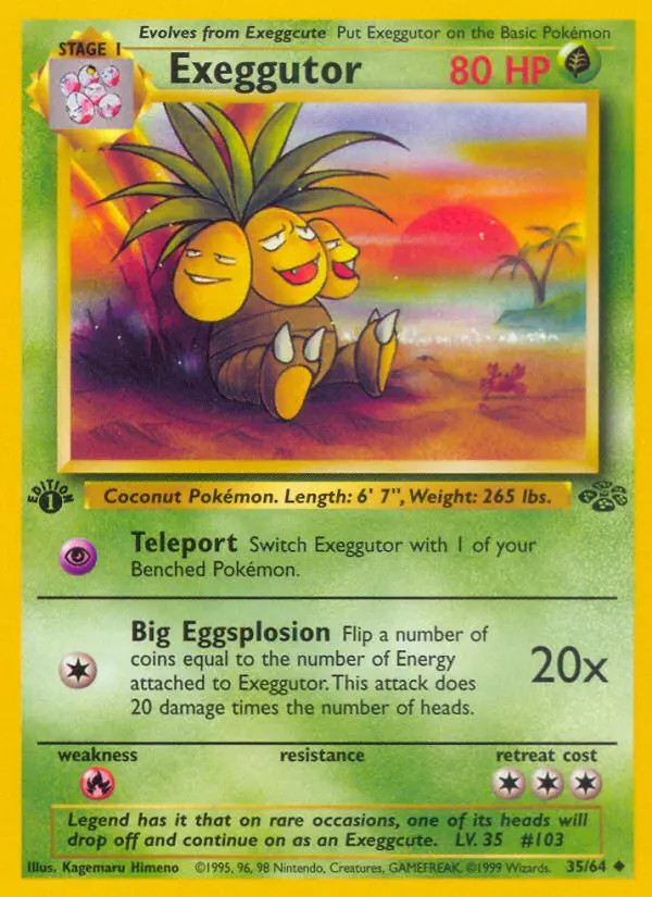 Exeggutor, Jungle #35