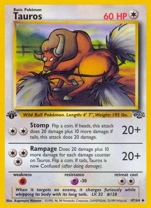 Tauros, Jungle #47
