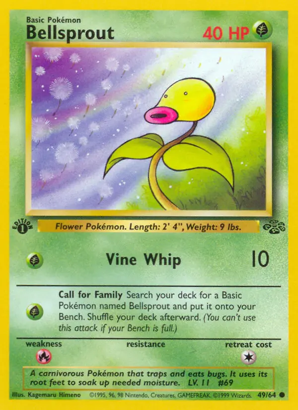Bellsprout, Jungle #49