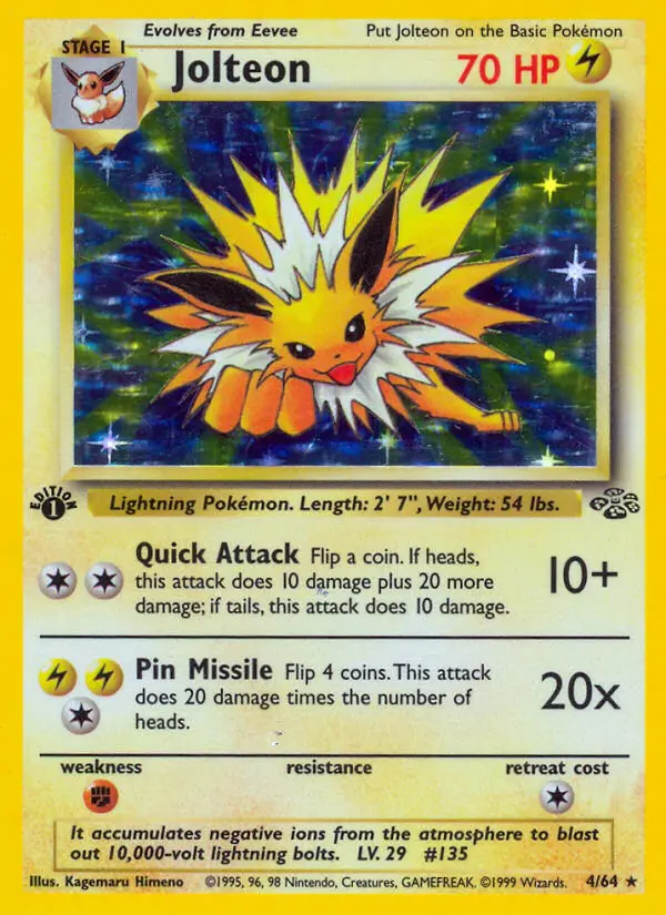 Jolteon, Jungle #4