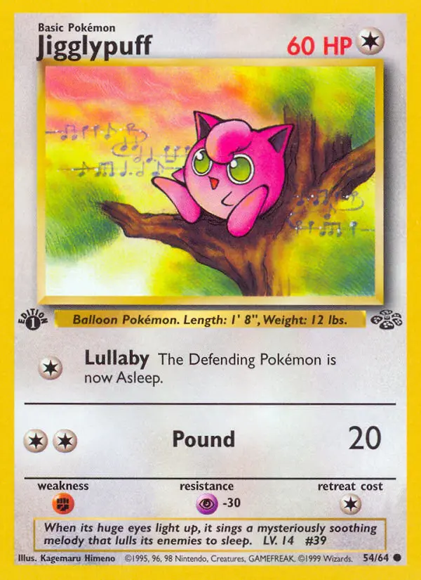 Jigglypuff, Jungle #54