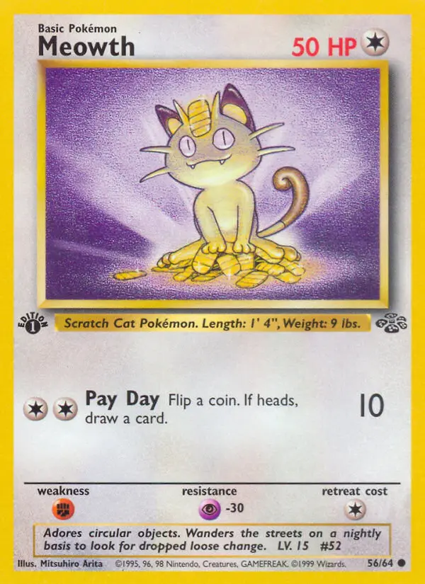 Meowth, Jungle #56