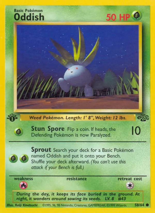 Oddish, Jungle #58