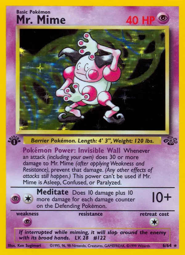 Mr. Mime, Jungle #6