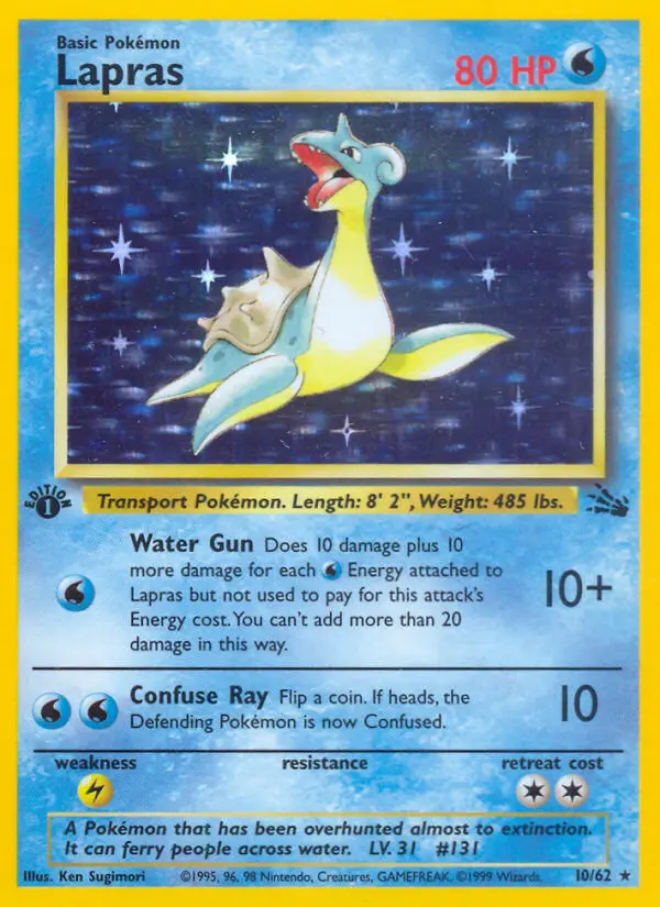 Lapras, Fossil #10