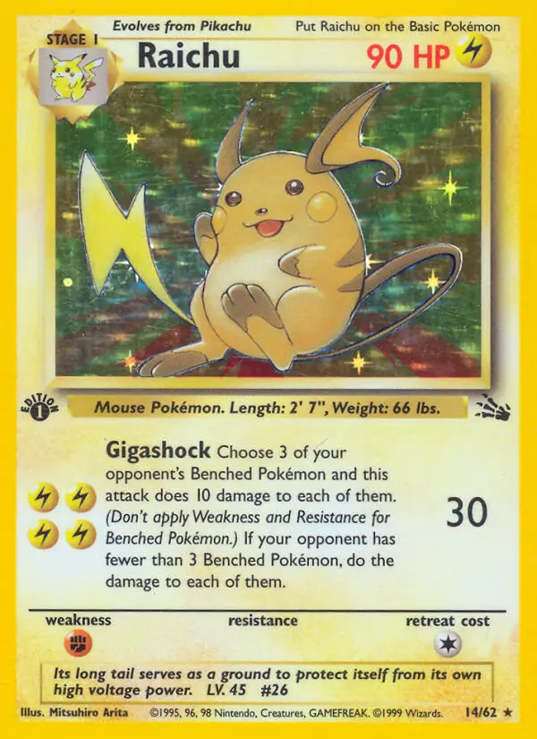 Raichu, Fossil #14