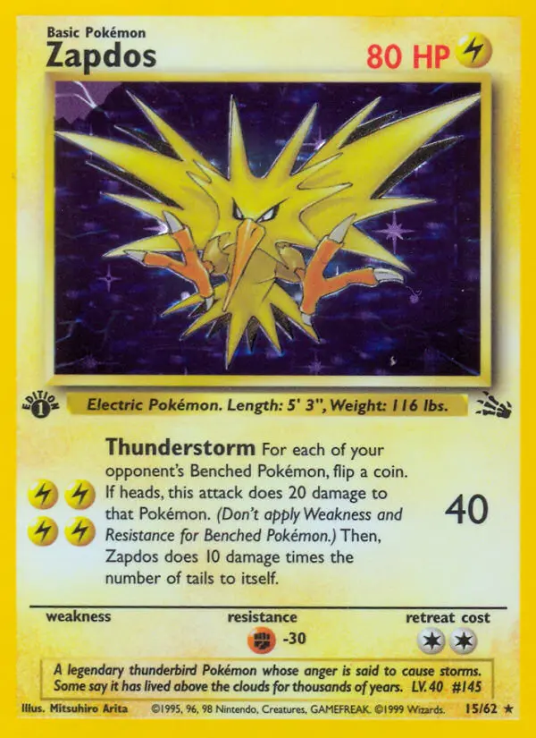 Zapdos, Fossil #15