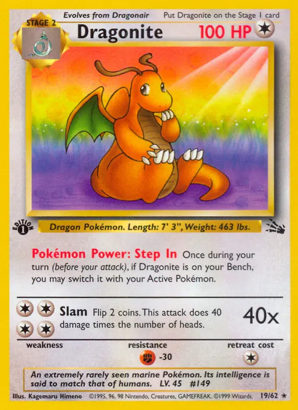 Dragonite, Fossil #19