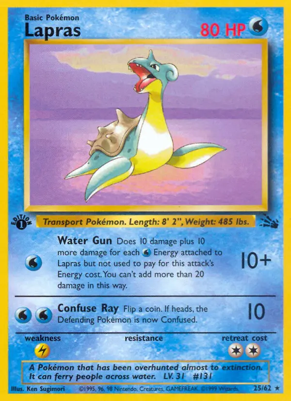 Lapras, Fossil #25