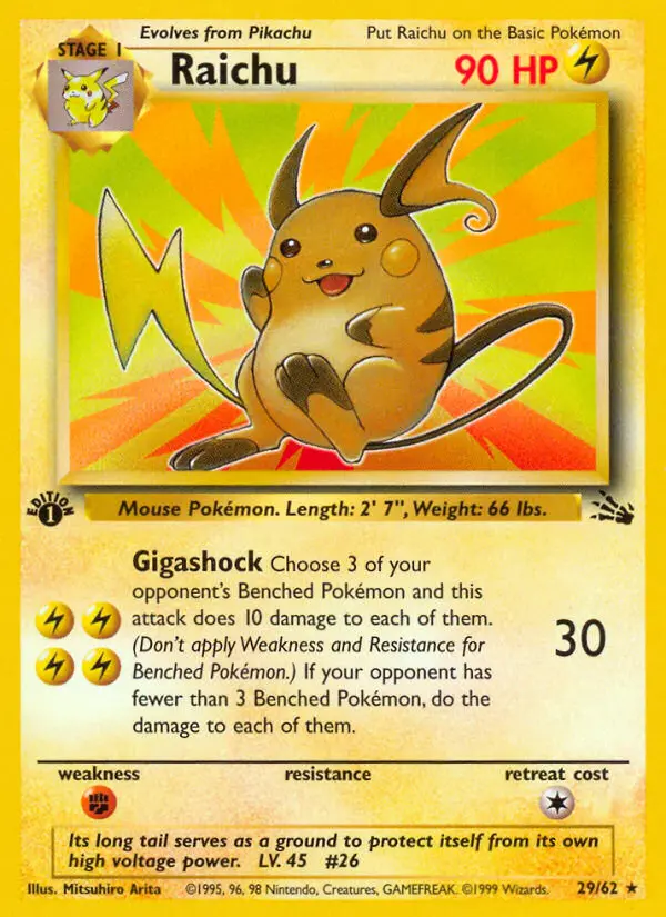 Raichu, Fossil #29