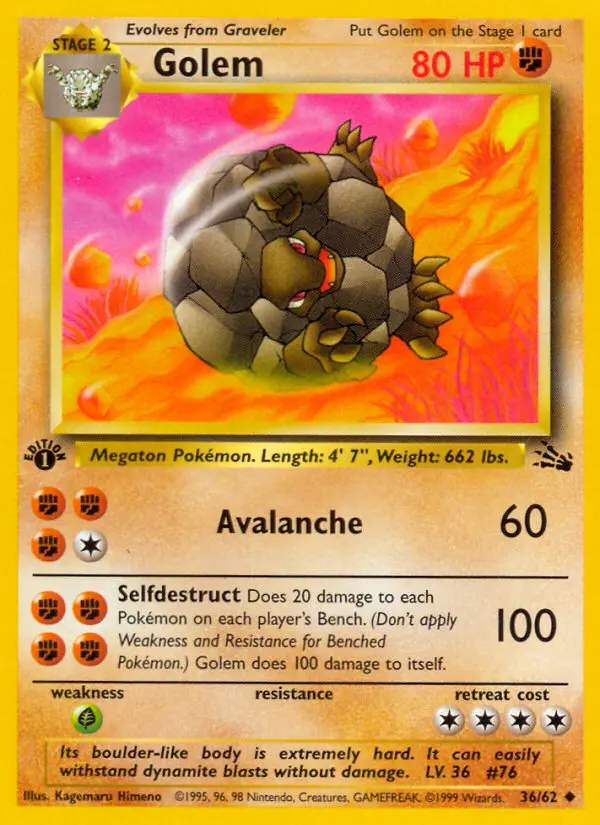 Golem, Fossil #36