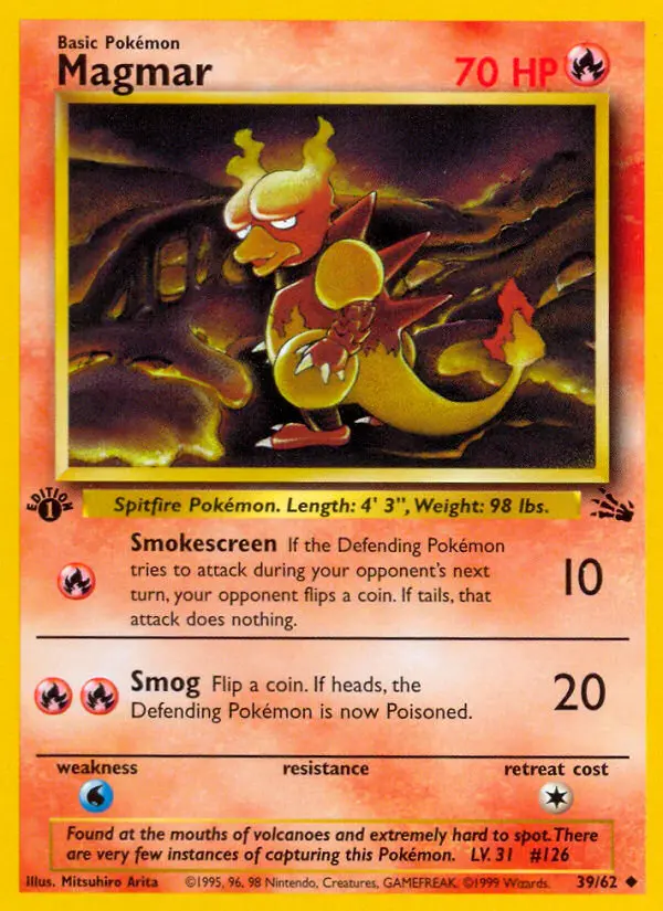Magmar, Fossil #39