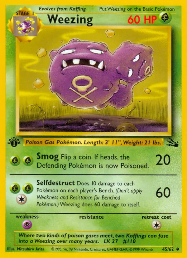 Weezing, Fossil #45