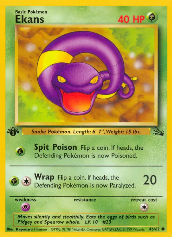Ekans, Fossil #46