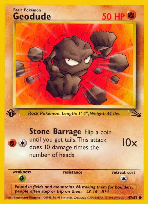 Geodude, Fossil #47