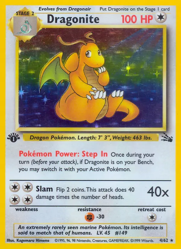 Dragonite, Fossil #4