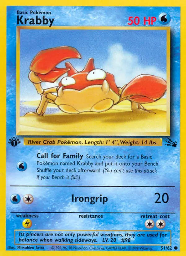 Krabby, Fossil #51