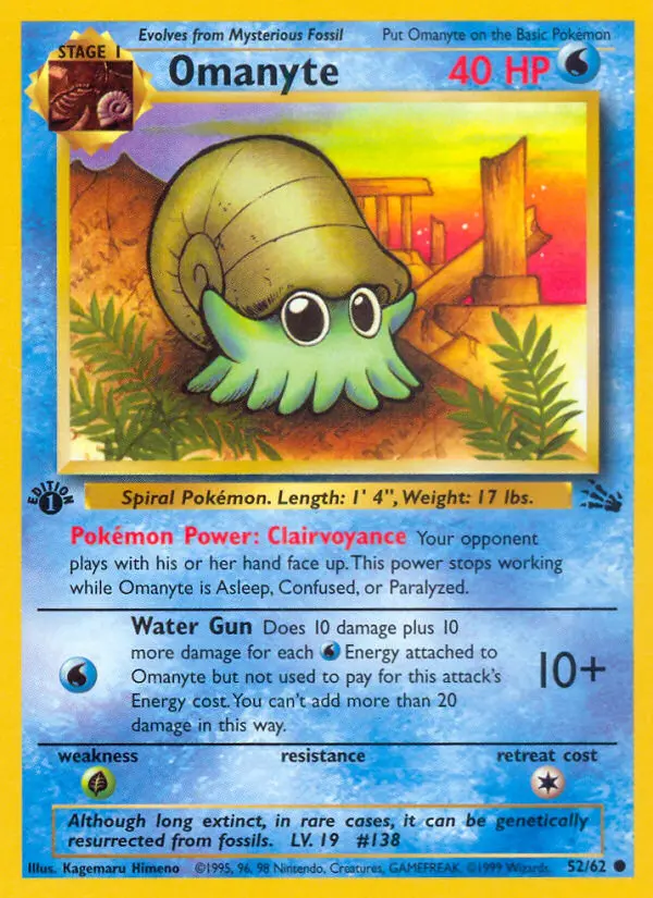 Omanyte, Fossil #52