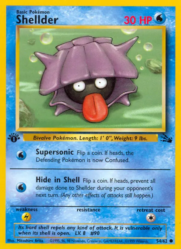 Shellder, Fossil #54