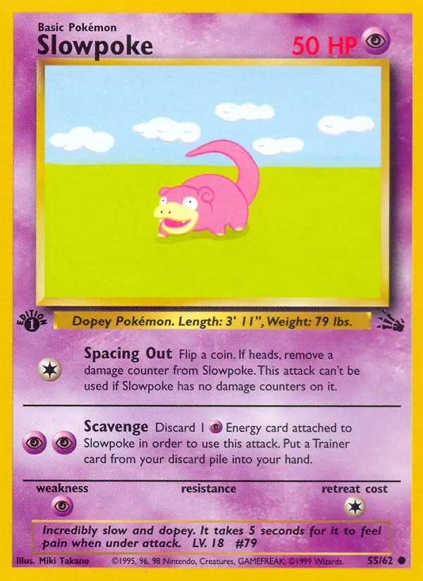 Slowpoke, Fossil #55
