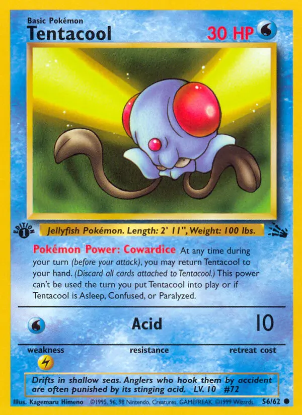 Tentacool, Fossil #56