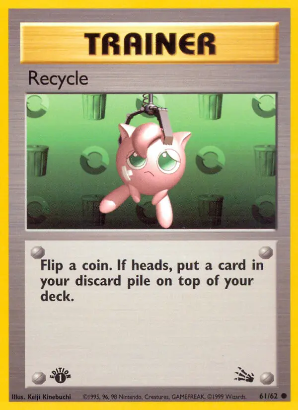 Recycle, Fossil #61