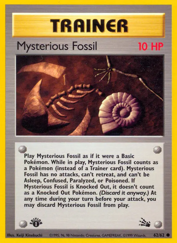 Mysterious Fossil, Fossil #62