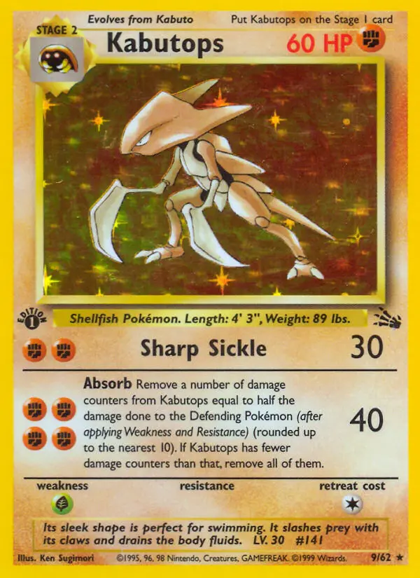 Kabutops, Fossil #9