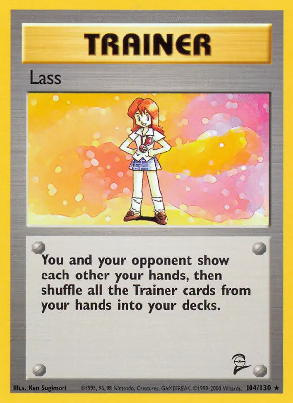 Lass, Base Set 2 #104