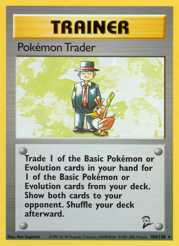 Pokémon Trader, Base Set 2 #106