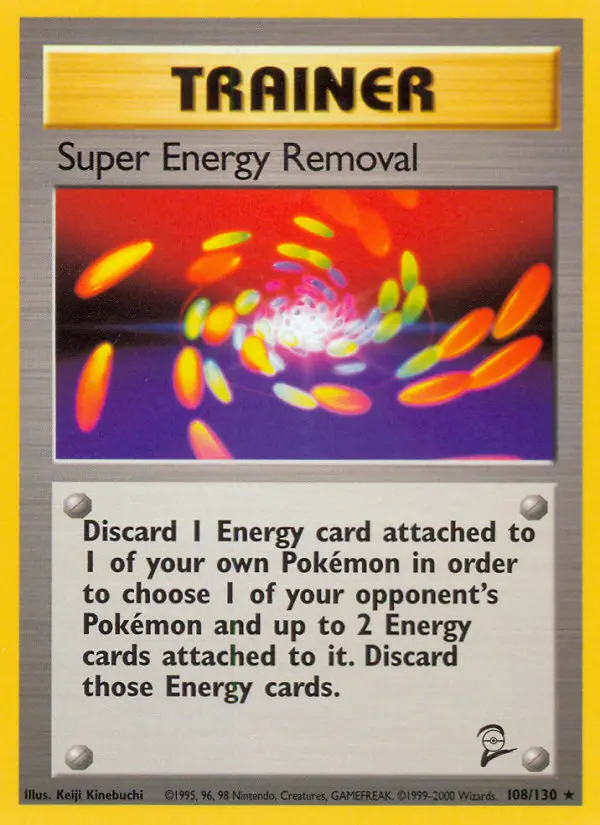Super Energy Removal, Base Set 2 #108