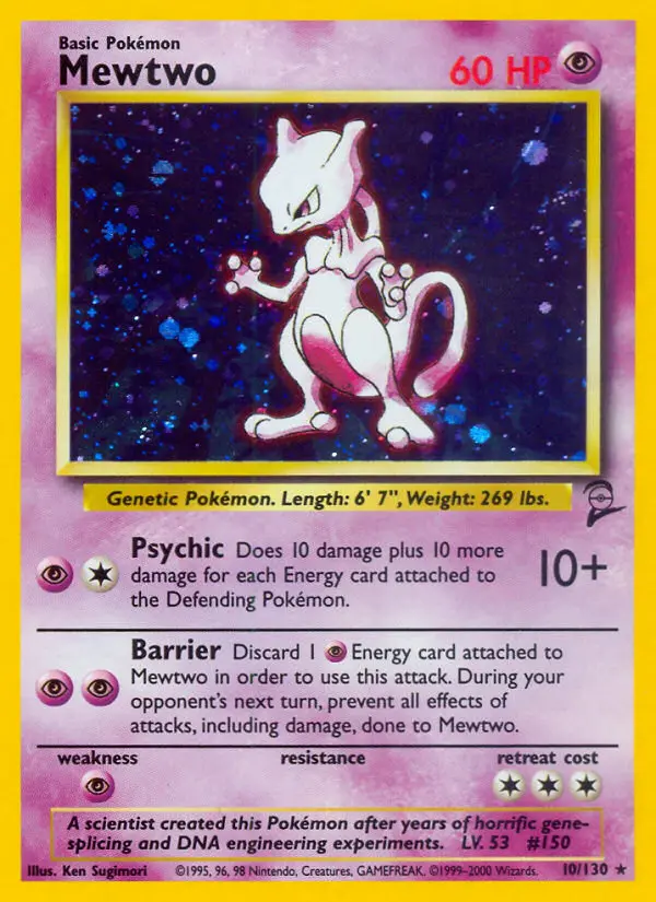 Mewtwo, Base Set 2 #10