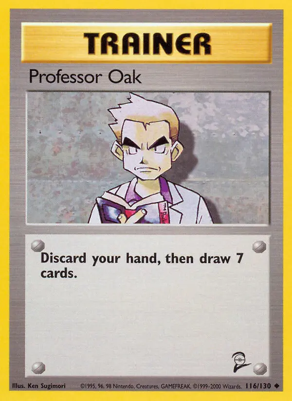 Professor Oak, Base Set 2 #116
