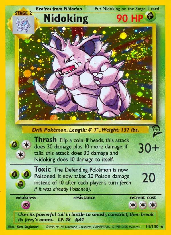 Nidoking, Base Set 2 #11