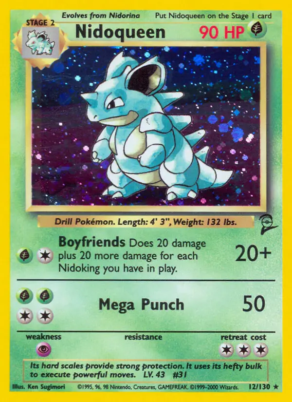Nidoqueen, Base Set 2 #12