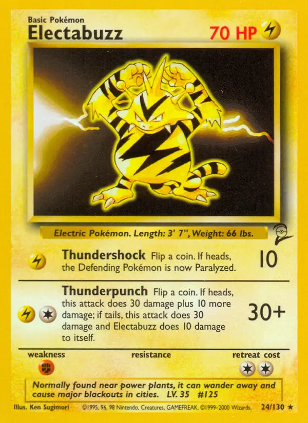 Electabuzz, Base Set 2 #24