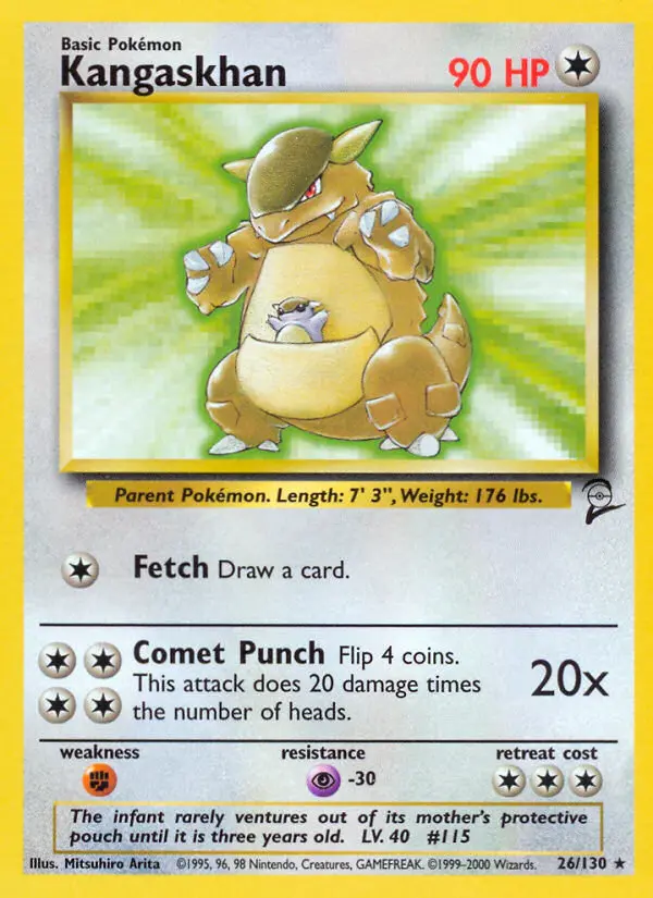 Kangaskhan, Base Set 2 #26