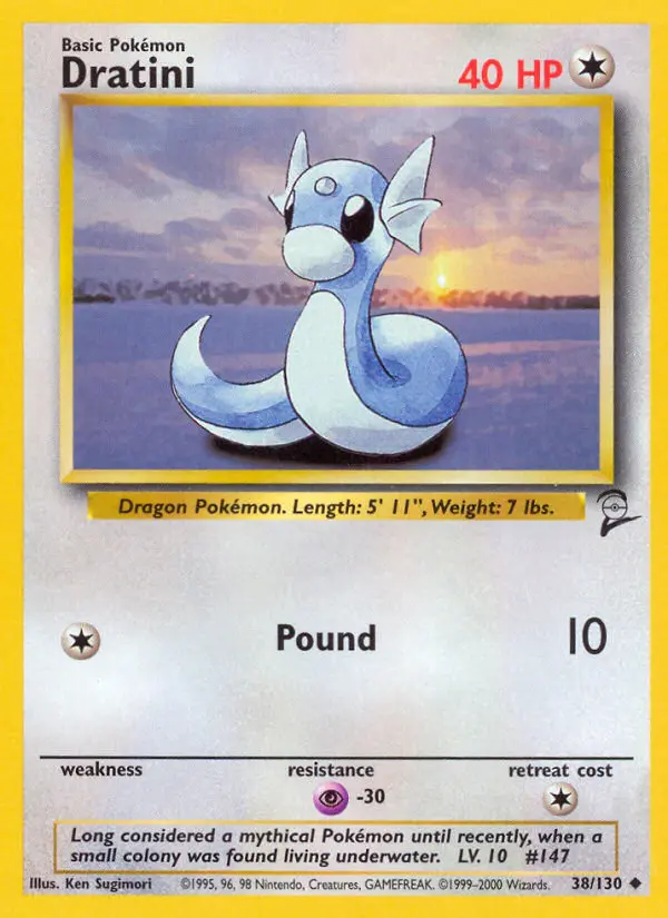 Dratini, Base Set 2 #38
