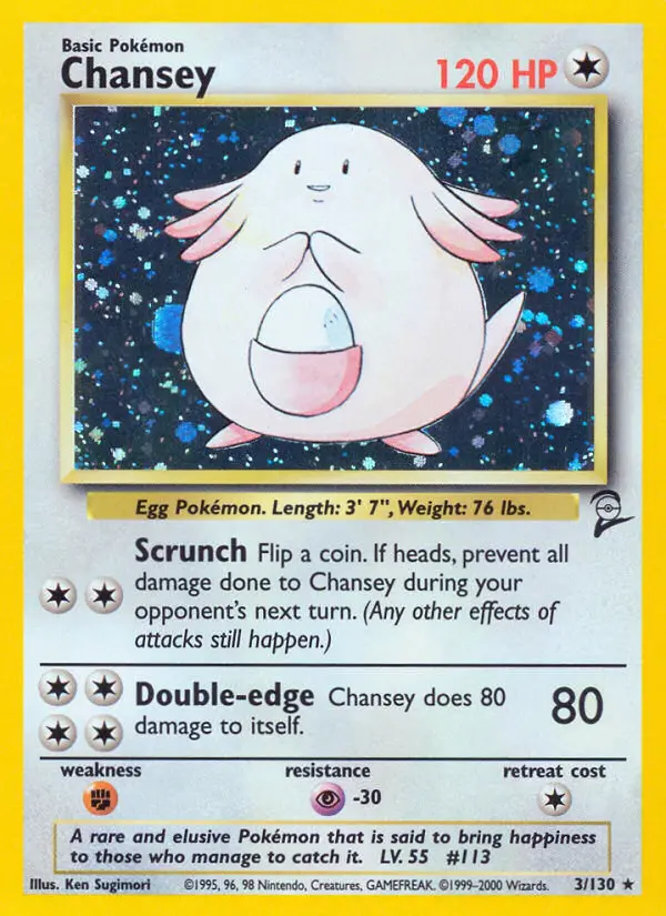 Chansey, Base Set 2 #3