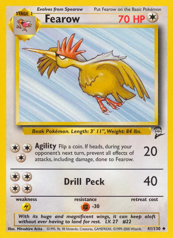 Fearow, Base Set 2 #41
