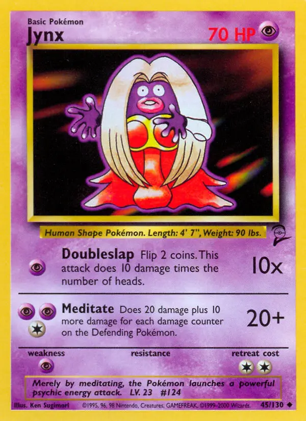 Jynx, Base Set 2 #45