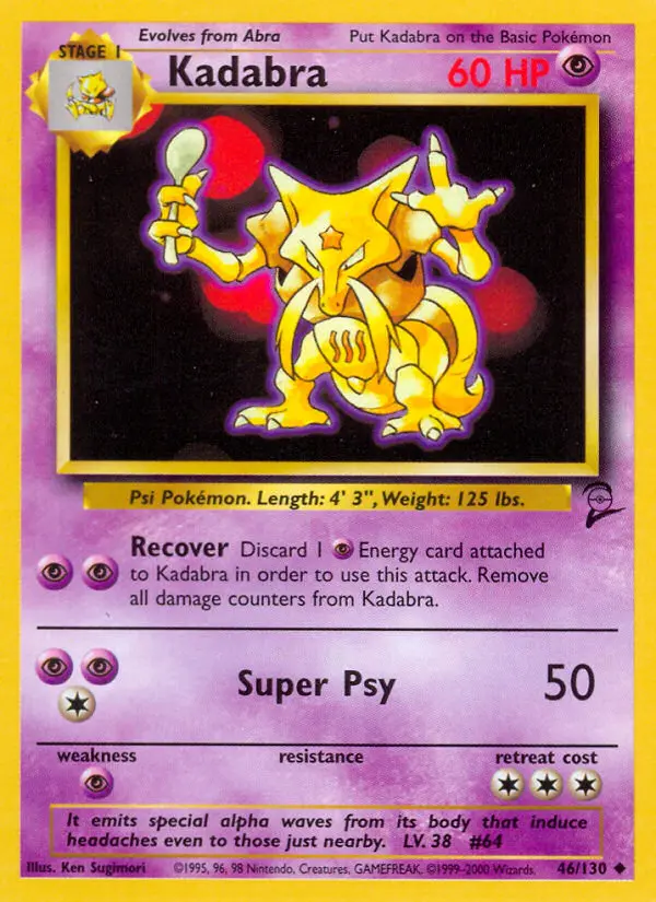 Kadabra, Base Set 2 #46