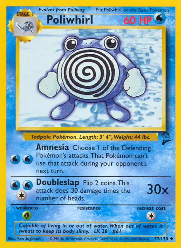 Poliwhirl, Base Set 2 #57