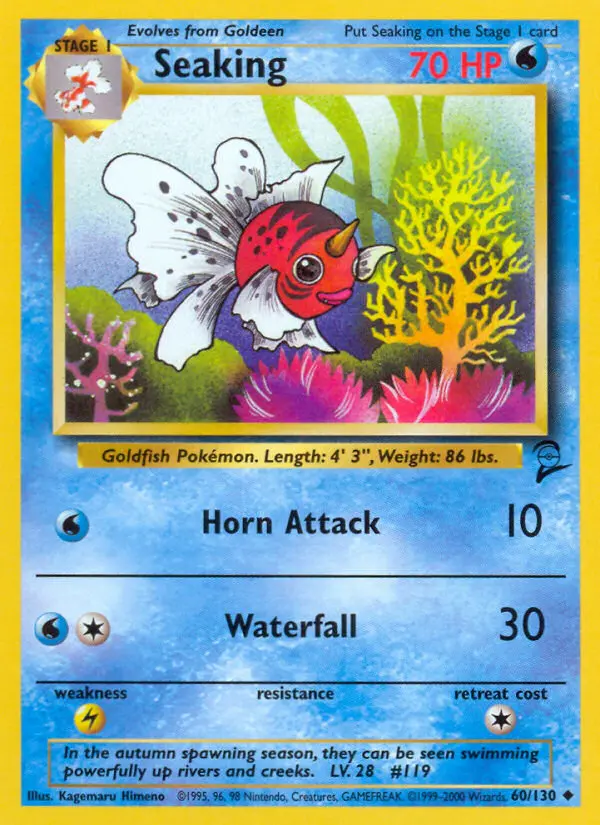 Seaking, Base Set 2 #60