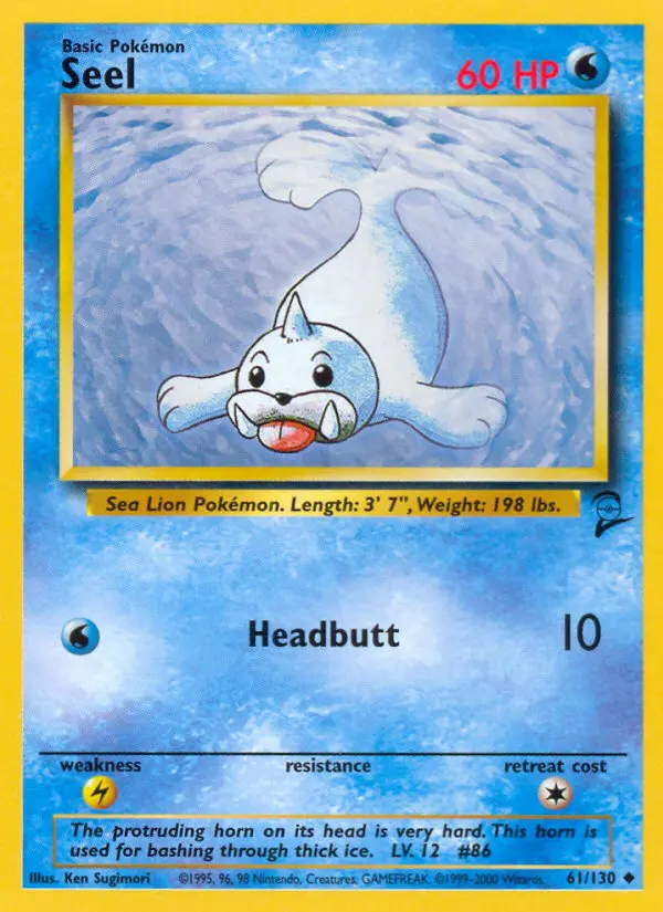Seel, Base Set 2 #61