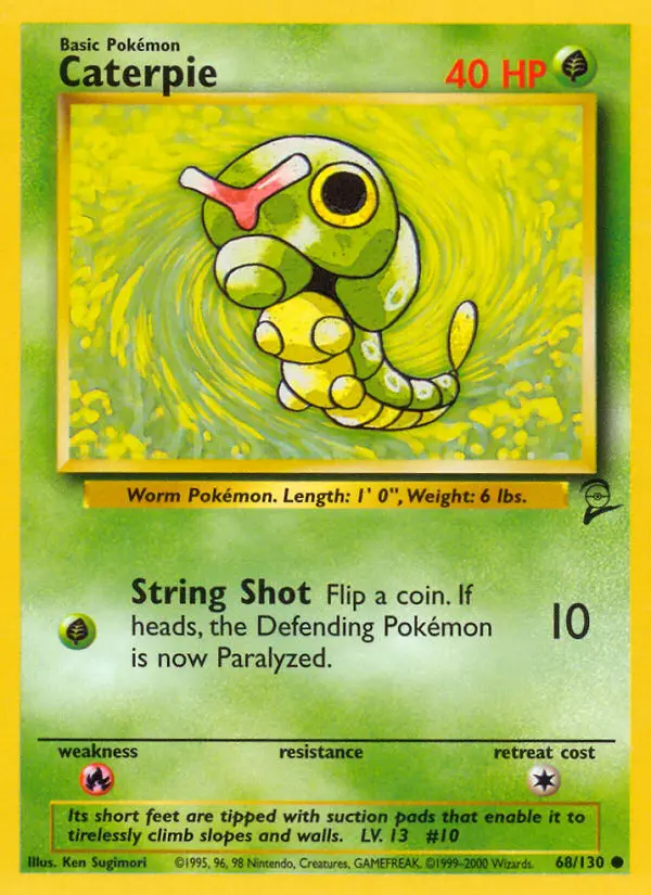 Caterpie, Base Set 2 #68